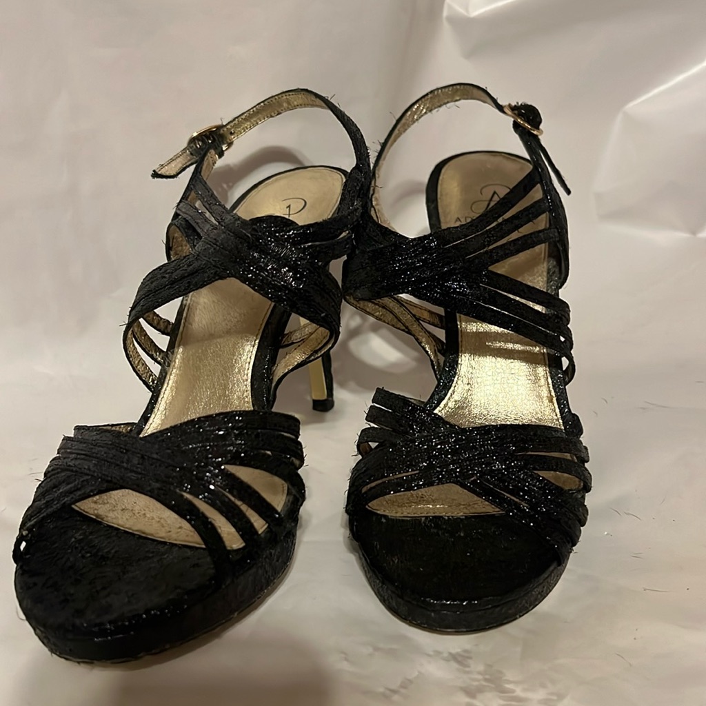 Strappy Platform Evening Heels